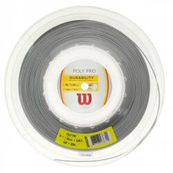 Wilson Tenisz húr Wilson Poly Pro (200 m) - Ezüst (WRZ904700)