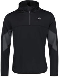 HEAD Férfi tenisz pulóver Head Club 22 Tech Hoodie M - Fekete (811441-BK)