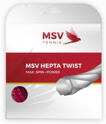 MSV Tenisz húr MSV Hepta Twist (12 m) - red - Piros (3375/3009/4055/2998)