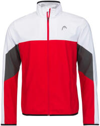 HEAD Férfi tenisz pulóver Head Club 22 Jacket M - red - Piros (811401-RD)