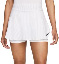 Nike Női teniszszoknya Nike Court Dri-Fit Victory Skirt - white/black - Fehér (FD5582-100)