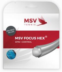 MSV Tenisz húr MSV Focus Hex (12 m) - sky blue - Türkiz (2010/4821/4790/3735)