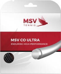 MSV Tenisz húr MSV Co Ultra (12 m) - black - Fekete (2341/2342/2343)