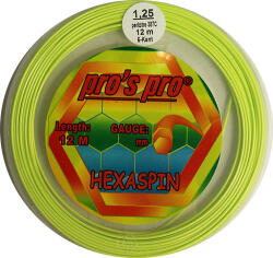 Pro's Pro Tenisz húr Pro's Pro Hexaspin (12 m) - Zöld (ST15147.1)