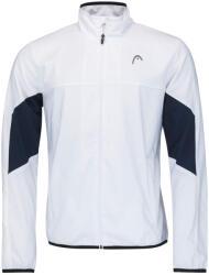 HEAD Férfi tenisz pulóver Head Club 22 Jacket M - white/dark blue - Fehér (811401-WHDB)