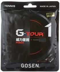 Gosen Tenisz húr Gosen G-Tour 1 (12.2 m) - black - Fekete (TSGT11BK)