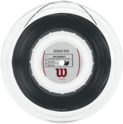 Wilson Tenisz húr Wilson Revolve Spin (200 m) - Fekete (WRZ908100)