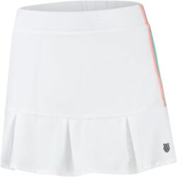 K Swiss Női teniszszoknya K-Swiss Tac Hypercourt Pleated Skirt 3 - white - Fehér (197489100330)