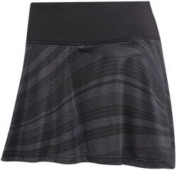 Adidas Női teniszszoknya Adidas Club Graphic Logo - Fekete (JL8753)