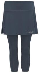 Head Női teniszszoknya Head Club 3/4 Tights Skort - Kék (814409-NV)