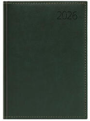 TopTimer Naptár, tervező, A5, napi, műbőr, TOPTIMER, "Business", zöld (CONKB021ZU)