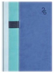 TopTimer Naptár, tervező, B5, heti, TOPTIMER "Vario", kék-türkiz (CONKV011KTU)