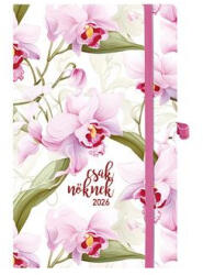 TopTimer Naptár, tervező, A5, heti, TOPTIMER, "Csak Nőknek", orchidea (CONKJ018HKU)