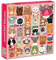 Galison Festive Furballs 500 db-os (62192)