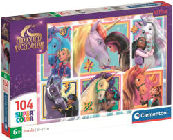 Clementoni SuperColor - Unikornis Akadémia 104 db-os (25094)