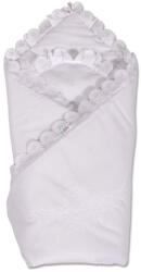 New Baby Pamut pólya csipkével 14710