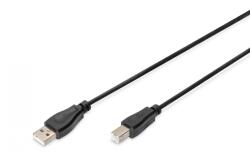 ASSMANN DB-300102-018-S cabluri USB USB 2.0 1, 8 m USB A USB B 0, 48 Gbit/s Negru (DB-300102-018-S)
