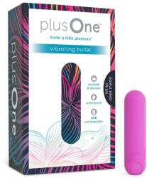 PlusOne Mini vibrátor sötét rózsaszín