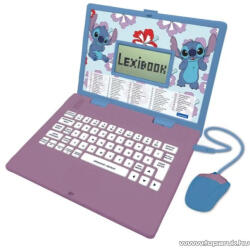 Lexibook Magyar - Angol nyelvű oktató gyerek laptop, Stitch