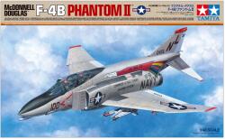 TAMIYA 1/48 McDonnell Douglas F-4B Phantom II katonai repülőgép modell (TA61121)