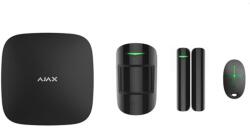 Ajax Systems StarterKit Plus BL fekete vezetéknélküli riasztó szett (20289) - techsend