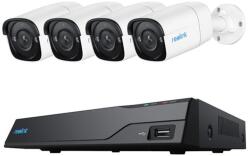 REOLINK NVS8-5MB4 5MP IP kamera szett, 4 csőkamerával beépített 2TB HDD-vel (NVS8-5MB4) - techsend