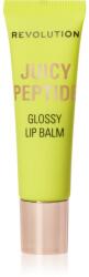 Revolution Beauty Juicy Peptide Lip Balm ajakbalzsam peptidekkel árnyalat Mint Mojito Green 8 ml