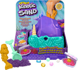 Spin Master Kinetic Sand KNS ACK Mermaid Crystal Playset CN GML kézműves játék (269296)