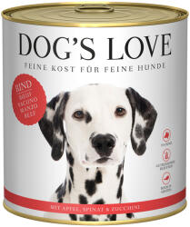 DOG’S LOVE 24x800g Dog's Love Adult Marha nedves kutyatáp