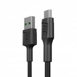 Green Cell Cablu Date si Incarcare Green Cell KABGC23 USB USB 2.0 0.3m USB A Micro-USB B Negru (5907813963551)