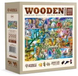 Wooden City 2000 db-os fa puzzle - Egyszer volt, hol nem volt (AL2000-0146-XXL) (AL2000-0146-XXL)