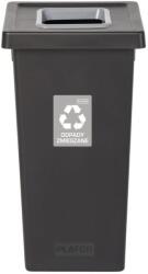 IGOTREND Igotrend, 720005 szelektív szemetes 53 L, FIT BIN - fekete/szürke