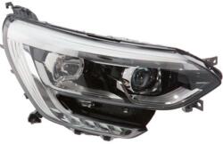 VALEO RENAULT Mégane 16- Jobb első fényszóró, H7+H7+LED, nappali menetfény (6 LED) (gyári beszállítói) (4407964V)