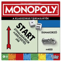 White Crystal Kft Hasbro - Monopoly Classic új változat (G0009)