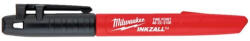 Milwaukee INKZALL Jelölő filc Vékony tartós hegyű Fekete 48223100 (48223100)