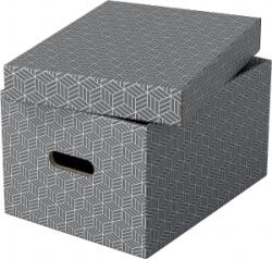 Esselte Home tárolódoboz M-es méret 3db szürke (628283) (628283)