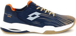 Lotto Mirage 200 II Prt Clay Indigo Blue/All White/Irish Beige Férfiteniszcipő EUR 42, 5