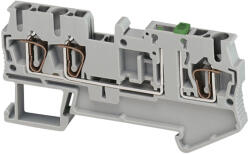 Schneider Electric NSYTRR23SC Késes rugós egyszintes bontókapocs 1x2 csatlakozás 5, 2 mm 2, 5 mm2 20A-es Schneider (NSYTRR23SC)