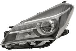 ACI TOYOTA YARIS 14- -17 Első fényszóró, H7+XENON+LED, hibrid (elektromos vezérlés motor nélkül), izzó és vezérlőegység nélkül