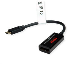 Roline USB C - Displayport 4K 60HZ kétirányú átalakító (11.04. 5957) (11.04.5957)