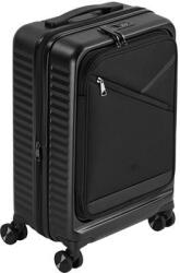 RIVACASE Utazóbőrönd, keményfedelű, 35x55x22 cm, RIVACASE Clark ECO 8180, fekete (BRC8180B) (BRC8180B)