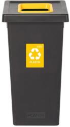 IGOTREND Igotrend, 720001 szelektív szemetes 53 L, FIT BIN - fekete/sárga