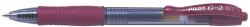 Pilot Roller cu gel G-2 Pilot 0.7 mm varf mediu, rosu PBL-G2-7DR