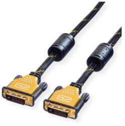 Roline Kábel GOLD, DualLink, DVI(24+1), M/M, 10m (11.04. 5518-5) (11.04.5518-5)