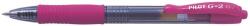 Pilot Roller cu gel G-2 Pilot 0.7 mm varf mediu, roz PBL-G2-7P