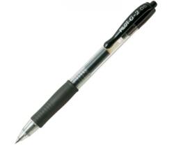 Pilot Roller cu gel G-2 Pilot 0.5 mm varf fin, negru PBL-G2-5B