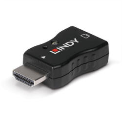 Lindy EDID Emulátor HDMI 2.1 HDMI - HDMI, 48 Gbps, 8K@60Hz, M/F, fekete (32119) (32119)