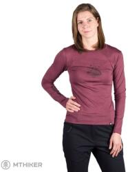 Northfinder AILA női merinó póló, rosewine (XL)