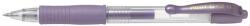 Pilot Roller cu gel G-2, metalic Pilot 0.7 mm varf mediu, violet PBL-G2-7M-V