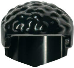 LEGO® Alkatrészek (Pick a Brick) Fekete minifigura haj - göndör, egyenes oldallal 6356861 (6356861)